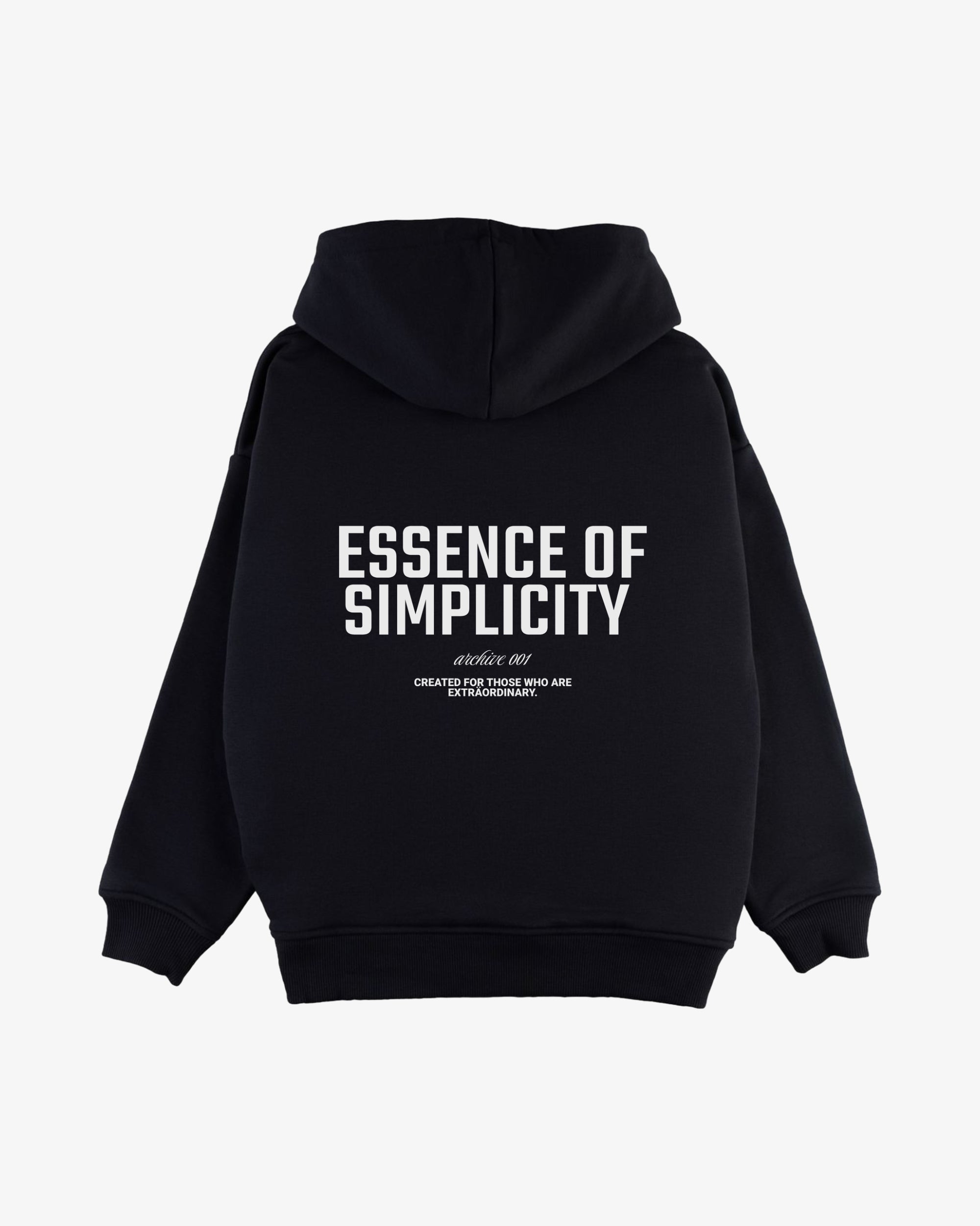 Arch.001 Black Hoodie